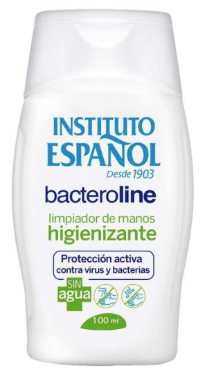 Bacterolina Limpiador de Manos Higienizante sin Agua 100 ml