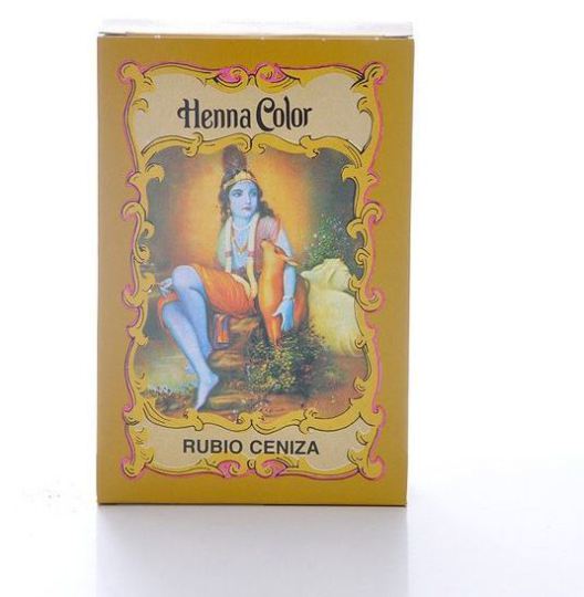 Pó de cinza de henna loira