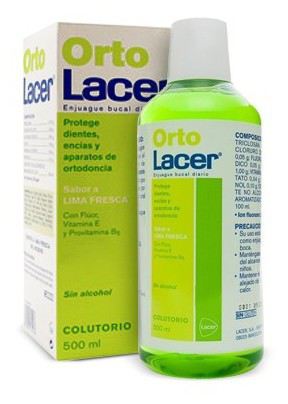 OrtoLacer Colutório Limão Fresco 500 ml