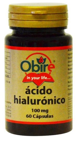 Ácido Hialurônico 100 mg. 60 Cápsulas