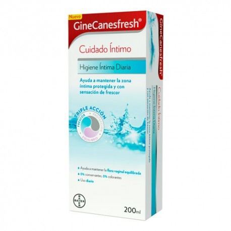 Gine Canesgel Intimate higiene diária de 200 ml