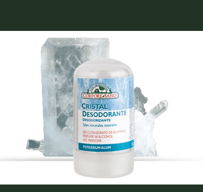 Desodorante Mineral Potássio Alumínio e Aloe Vera 60 g