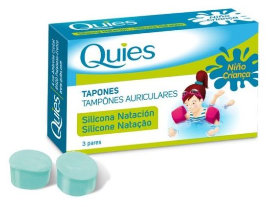 Quies Silicone Plug Criança Natação