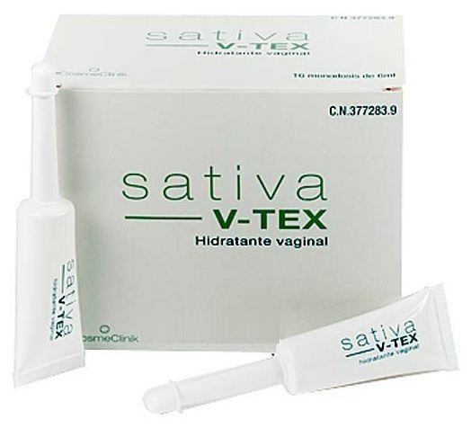 Sativa V-TEX. Creme dermo-hidratante vaginal