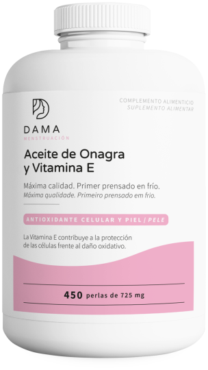 Óleo de prímula e vitamina E 450 pérolas