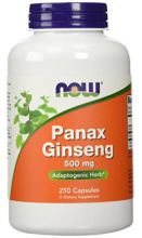 Panax Ginseng 500 mg Cápsulas