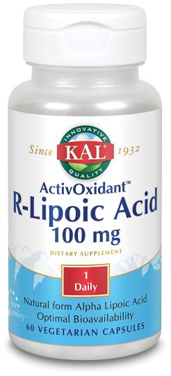 R-Lipoic A.Activaxidant Tm- Vegan 60 Cápsulas