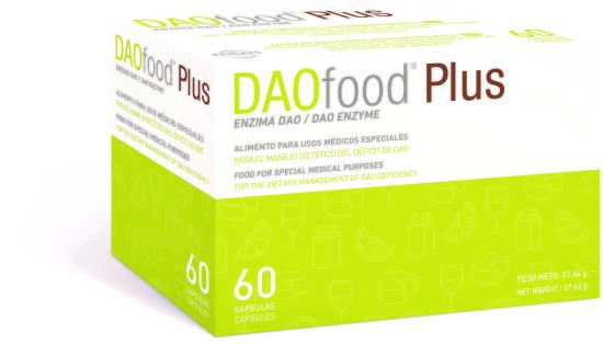 Daofood Plus 60 Cápsulas com Grânulos Gastrorresistentes