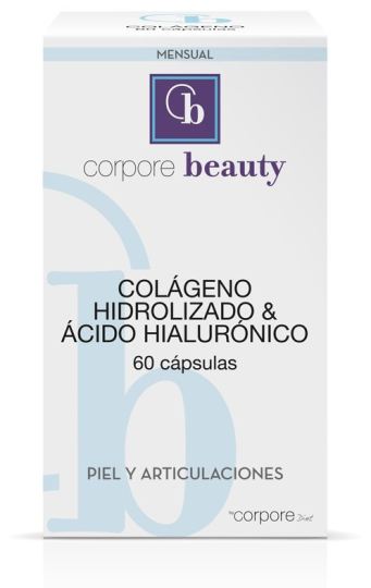 Colágeno Hidrolisado + Ácido Hialurônico 60 Cápsulas