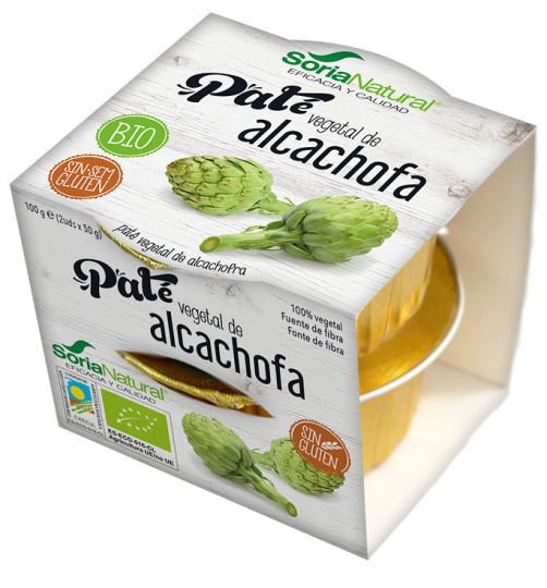 Alcachofra Patê de legumes 2 X 50 gr