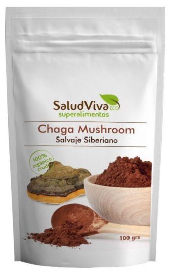 Cogumelo Siberiano Selvagem Chaga 100 gr