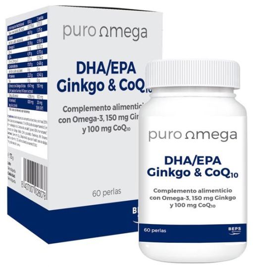 Dha Epa Ginkgo & CoQ10 60 beads