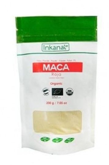 Maca vermelha orgânica em pó 200 gr