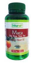 Maca vermelha orgânica 100x500 mg