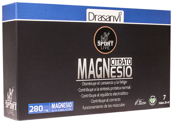 Frascos vivos Magnésio Sport 7 x 25 ml