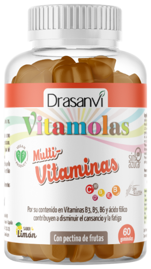 Vitaminas multivitamínicas 60 gomas