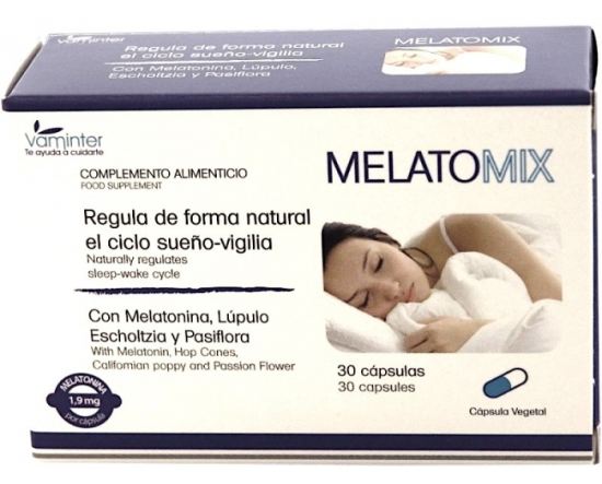 Melatomix 30 Cápsulas 1 mg