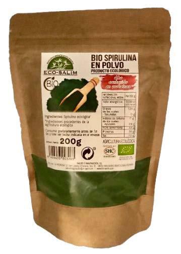 Eco Spirulina em pó 200 gr