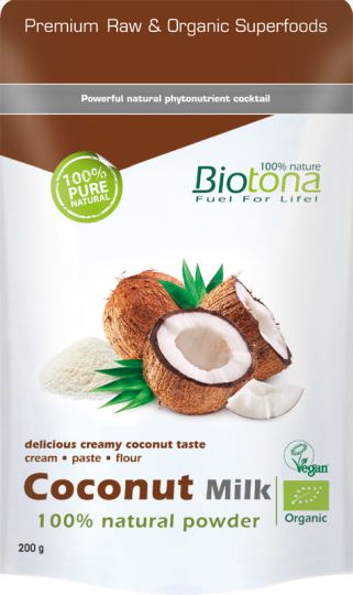 Leite de Coco Bio 200 gr