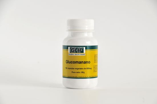 Glucomanano 100 Cápsulas 600 mgrs