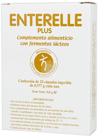 Enterelle Plus 24 cápsulas