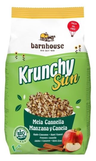 Canela de Maçã Bio Krunchy Sun Canela 375 gr