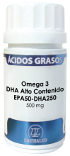 Omega 3 Dha alto conteúdo Epa50-Dha250 500 mg