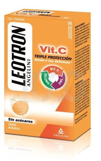 Comprimidos de vitamina C 36 Unidades