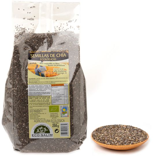 Sementes de Chia 250 Gr