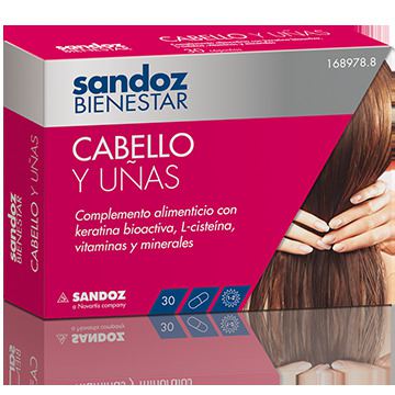 Cabelo e unhas 30 cápsulas