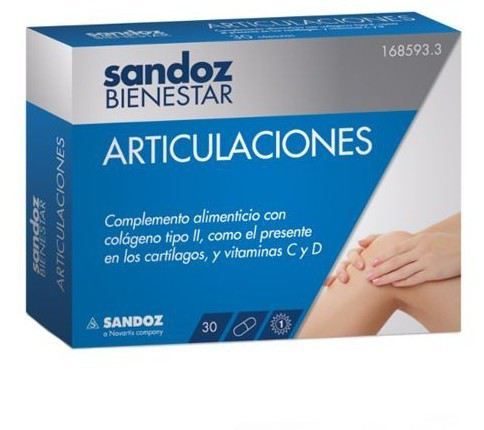 Articulações 40 mg 30 cápsulas