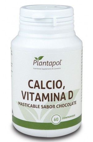 Vitamina D cálcio 60 comprimidos mastigáveis chocolate