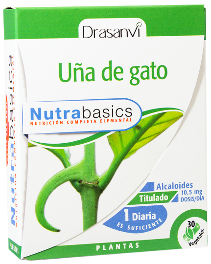 Garra de gato 30 cápsulas nutrabásicas