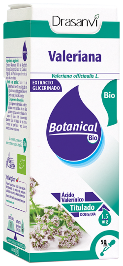 Valeriana glicerinada 50ml bio botânica