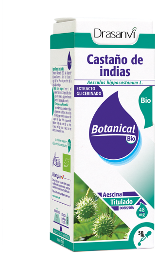 Biografia botânica de castanha da Índia glicerinada 50ml