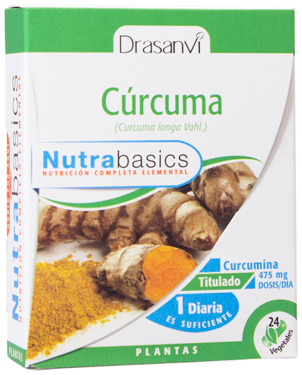 Cúrcuma 24 cápsulas Nutrabasicos