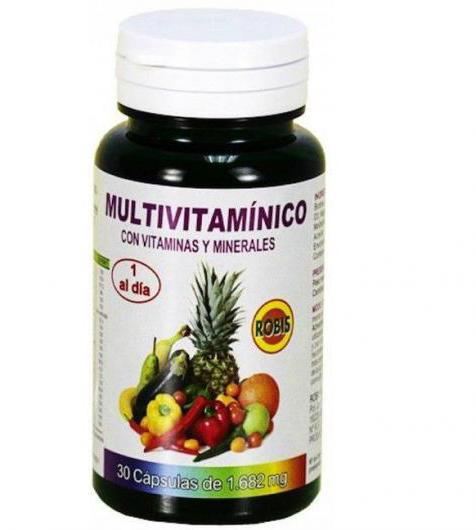 Mineral multivitamínico 1682 mg 30 cápsulas