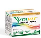 Vitavit Mg + K Sabor Laranja 24 Saquetas