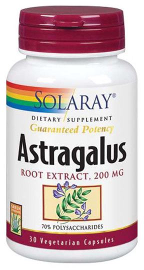 Extrato de raiz de astrágalo 200 mg 30 cápsulas vegetais