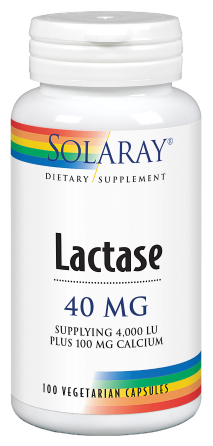 Lactase 40 mg 100 cápsulas vegetais