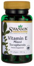 Vitamin E Mixed Tocopherols 268 mg 100 Cápsulas