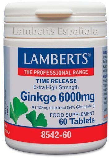 Ginkgo Biloba extra alta potência 6.000 mg