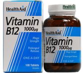 Vitamina B12 Cápsulas de suplemento diário