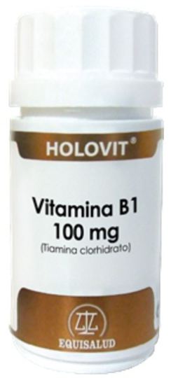 A Vitamina B1 Tiamina Cloridrato Holovit Cápsulas De 100 Mg