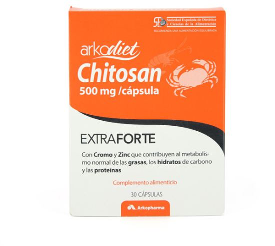 Extras Forte Quitosana 500 mg Cápsulas