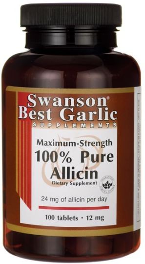 Maximum-Strength 100% Pure Allicinc 100 Comprimidos