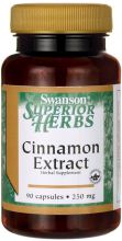 Cinnamon Extract 250 mg 90 Cápsulas