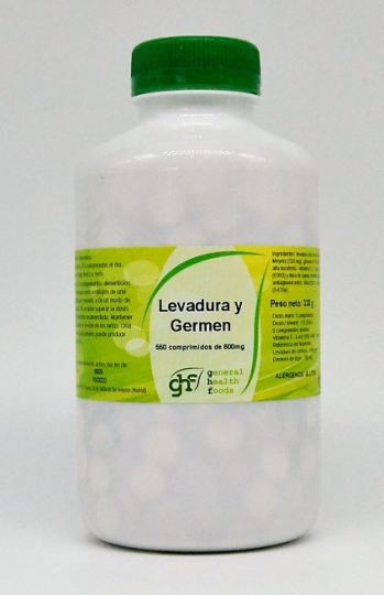 Levedura + Germe 600 mg 550 comprimidos