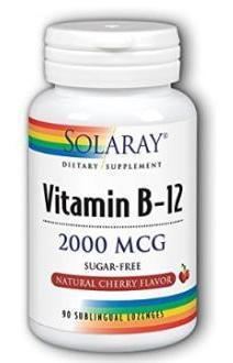 Vitamina B12 2000 mcg 90 Comprimidos