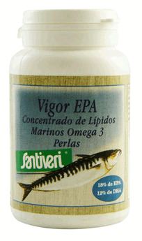 Pérolas concentradas de lipídios Vigor Epa Marin